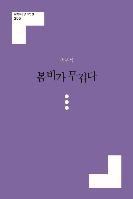 봄비가 무겁다(문학의전당 시인선 205)