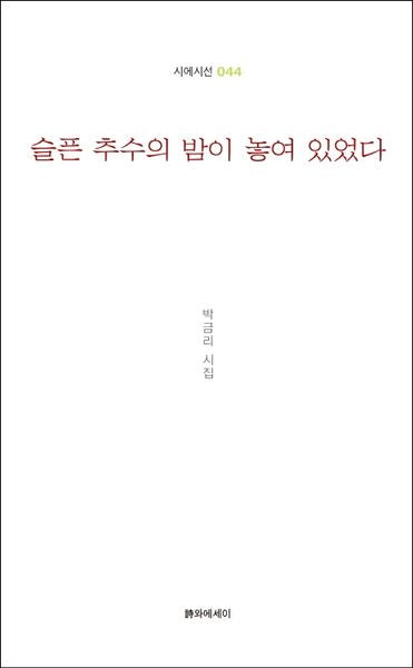 슬픈 추수의 밤이 놓여 있었다(시에시선 44)
