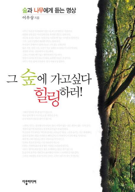 그 숲에 가고싶다 힐링하러