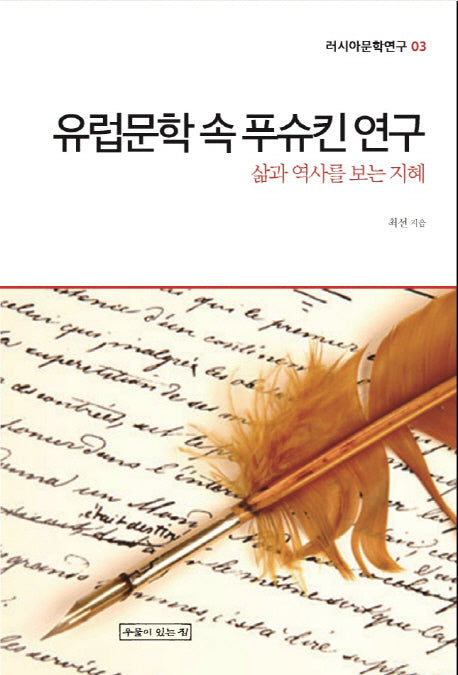 유럽문학 속 푸슈킨 연구(러시아문학연구 3)