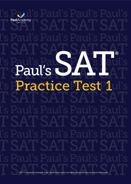Paul's SAT Practice Test 1