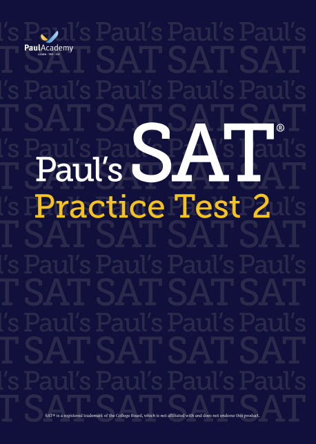 Paul's SAT Practice Test 2