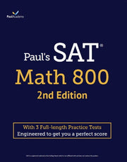 Paul's SAT Math 800(2판)