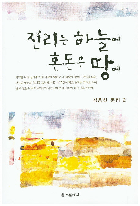 진리는 하늘에 혼돈은 땅에(김용선 문집 2)
