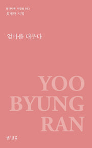 엄마를 태우다(현대시학 시인선 33)