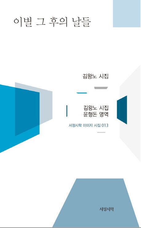 이별 그 후의 날들(서정시학 이미지 시집 13)(양장본 HardCover)