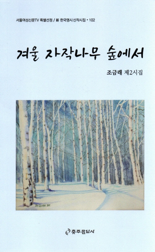 겨울 자작나무 숲에서(서울여성신문TV 특별선정 / 신 한국명시 신작시집 102)