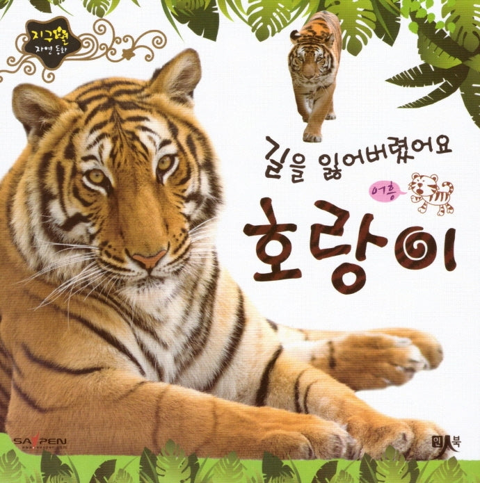 길을 잃어버렸어요 호랑이(지구별 자연동화)(보드북)