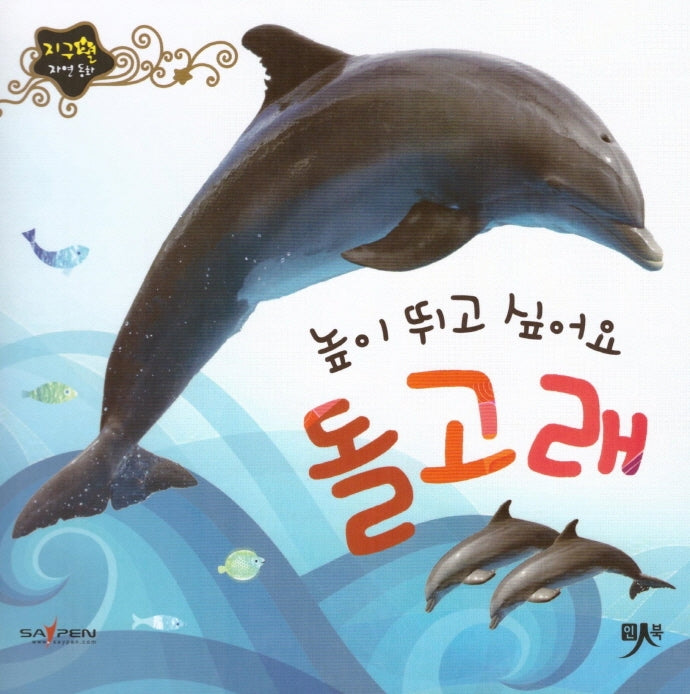 높이 뛰고 싶어요 돌고래(지구별 자연동화)(보드북)