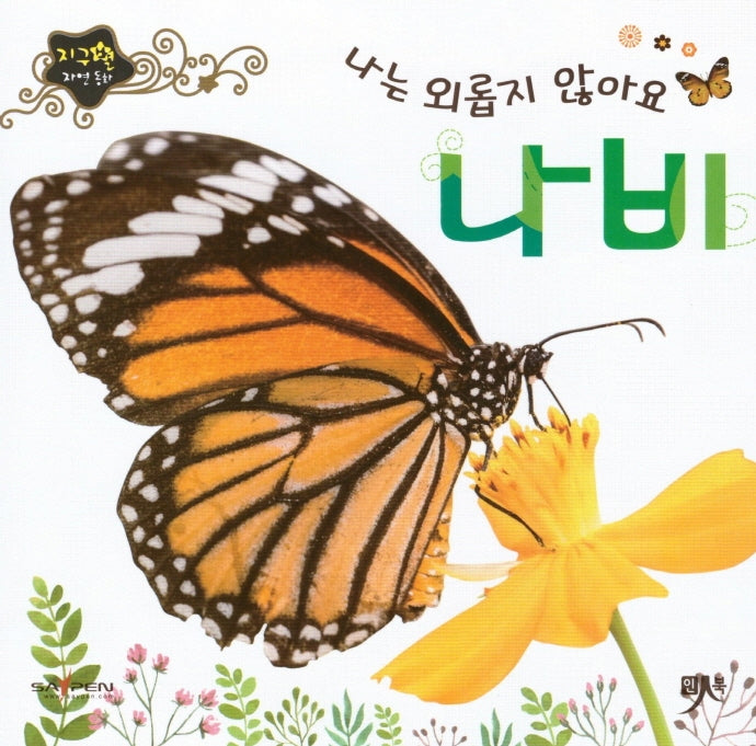 나는 외롭지 않아요 나비(지구별 자연동화)(보드북)