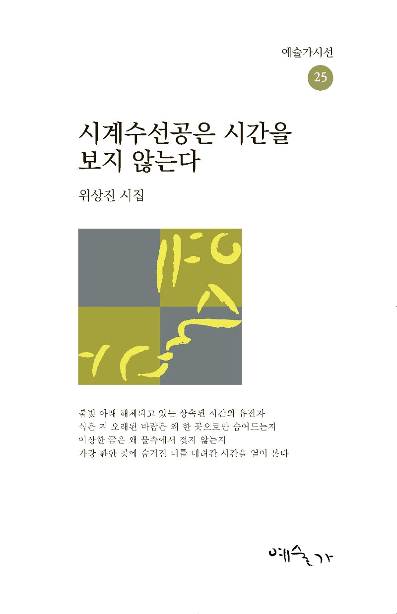 시계수선공은 시간을 보지 않는다(예술가시선 25)