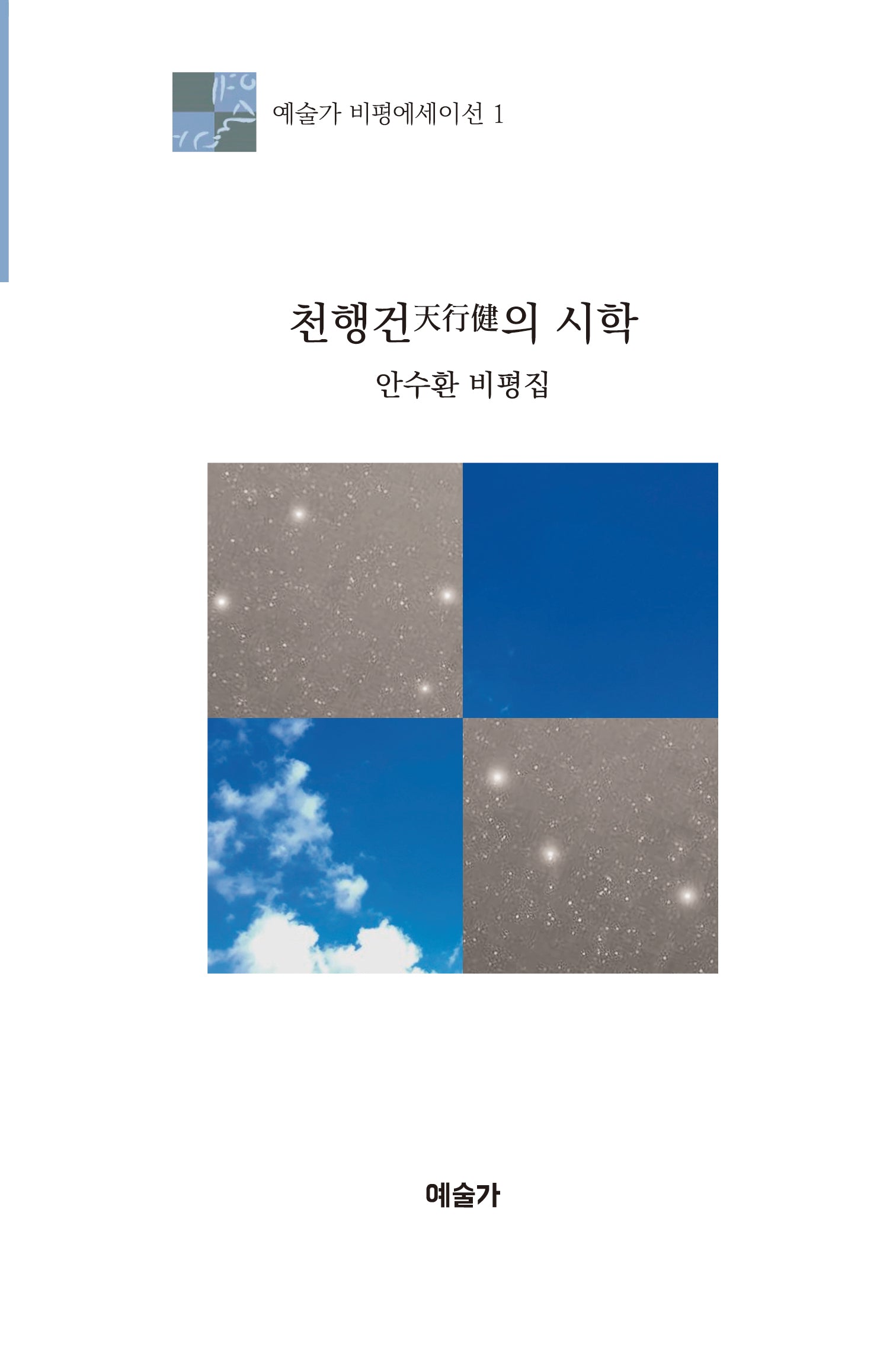 천행건의 시학(예술가 비평에세이선 1)