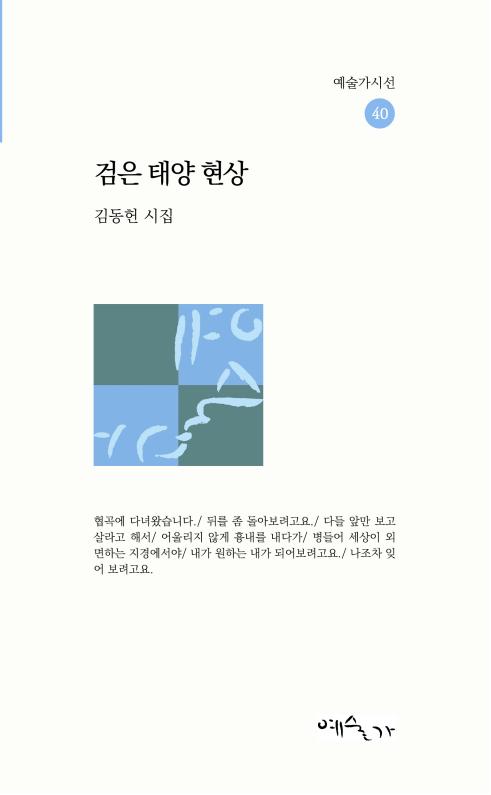 검은 태양 현상(예술가시선 40)