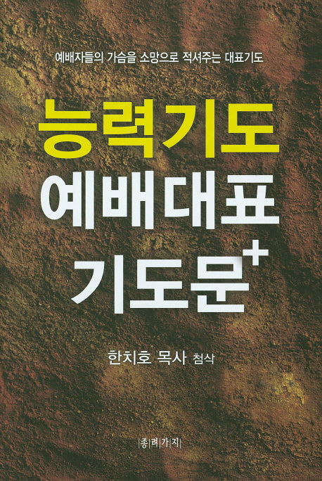 능력기도 예배대표 기도문
