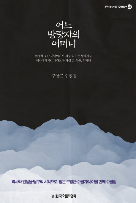 어느 방랑자의 어머니(한국수필 수필선 23)