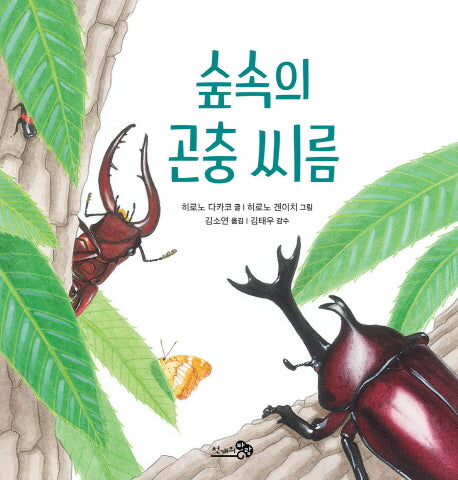 숲속의 곤충 씨름(바람그림책 78)(양장본 Hardcover)