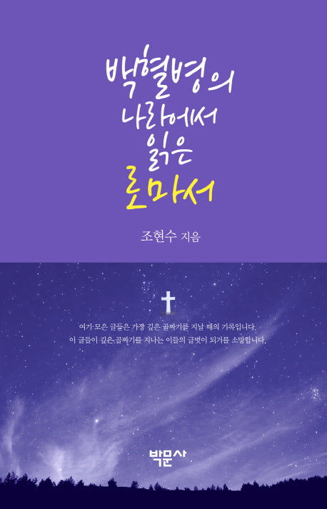 백혈병의 나라에서 읽은 로마서