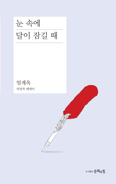 눈 속에 달이 잠기 때(양장본 Hardcover)