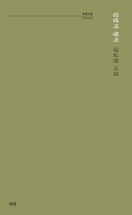 집밥의 왕자(파란시선 49)