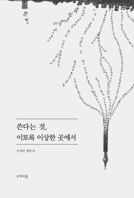 쓴다는 것, 이토록 이상한 곳에서