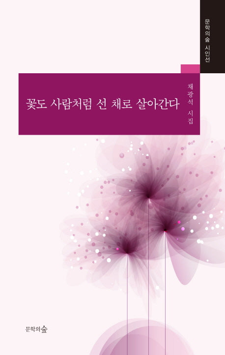 꽃도 사람처럼 선 채로 살아간다(문학의숲 시인선)