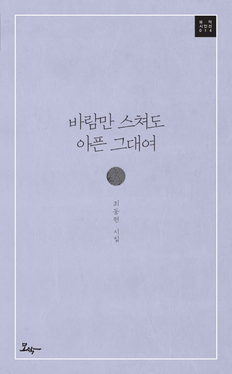 바람만 스쳐도 아픈 그대여(모악시인선 14)
