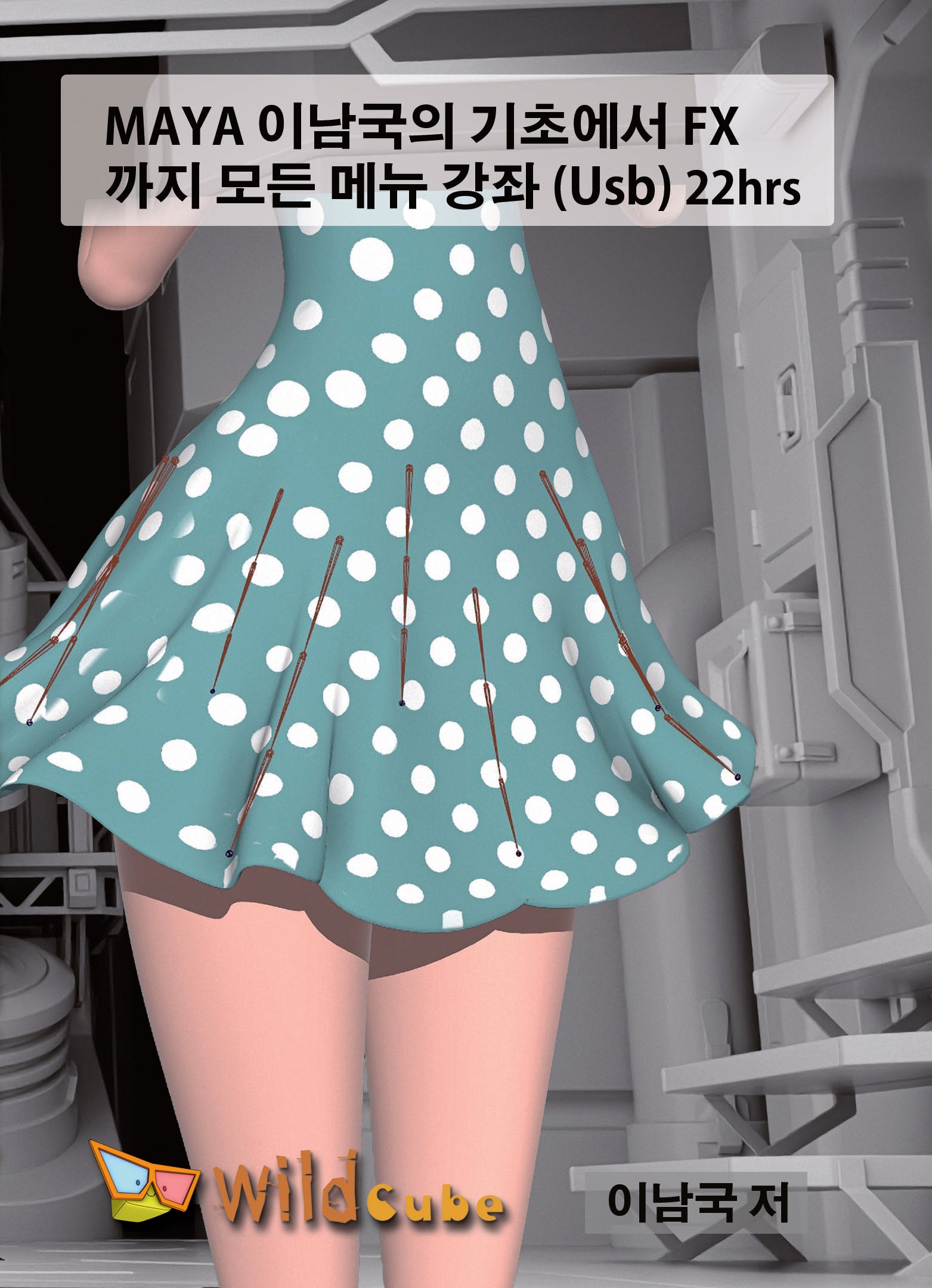 Maya 이남국의 기초에서 FX까지 모든 메뉴 강좌(22hrs)(USB)