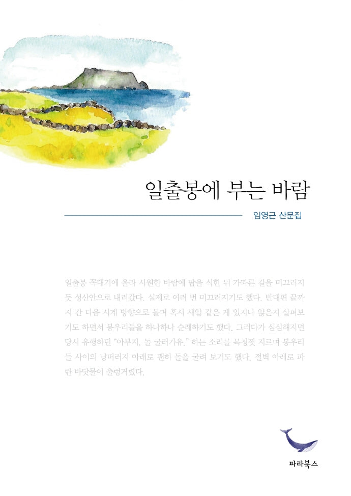일출봉에 부는 바람