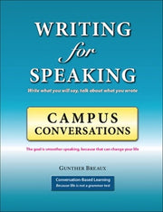 Writing for Speaking Campus Conversations(스프링)