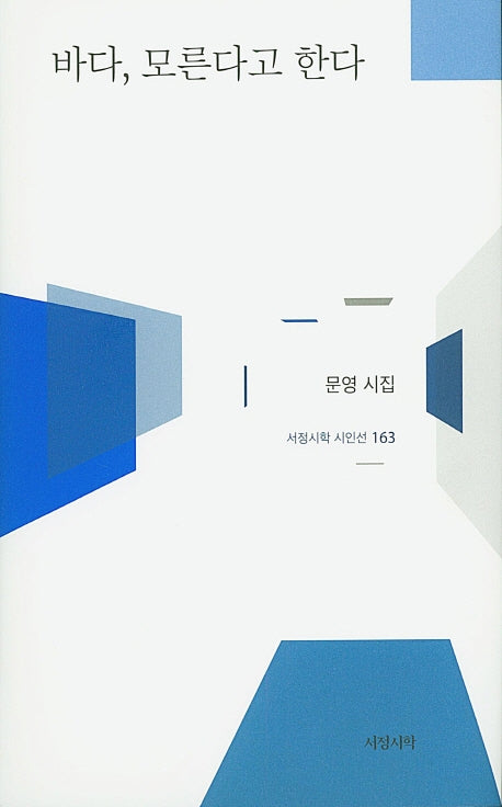 바다, 모른다고 한다(서정시학 시인선 163)(양장본 HardCover)