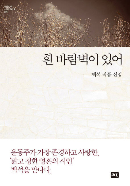 흰 바람벽이 있어(대한민국 스토리DNA 23)(양장본 HardCover)