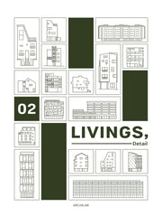 리빙즈, 디테일(Livings, Detail) 2(양장본 Hardcover)