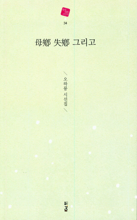 모향 실향 그리고(경남 대표 시인선 34)