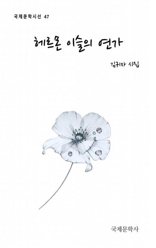 헤르몬 이슬의 연가(국제문학시선 47)