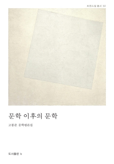 문학 이후의 문학(트랜스필 총서 2)(양장본 HardCover)
