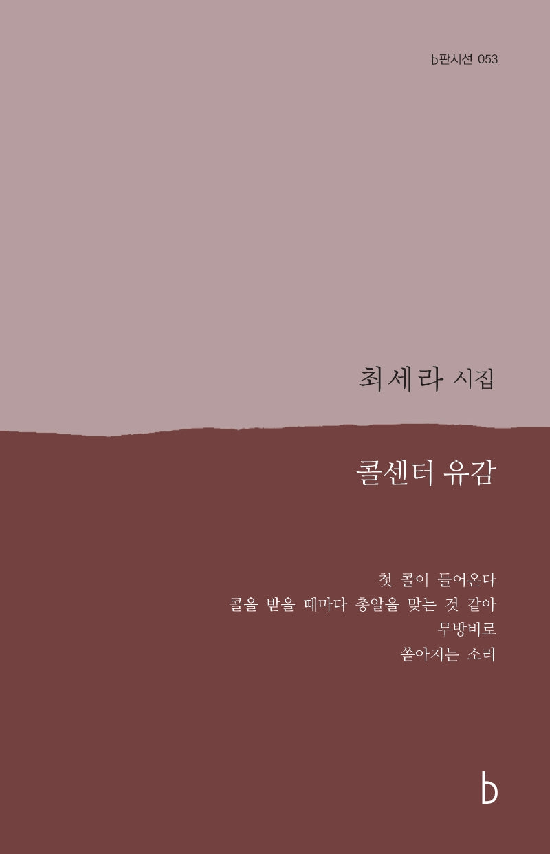 콜센터 유감(b판시선 53)