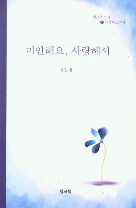 미안해요 사랑해서(뱅크북 시선 2)
