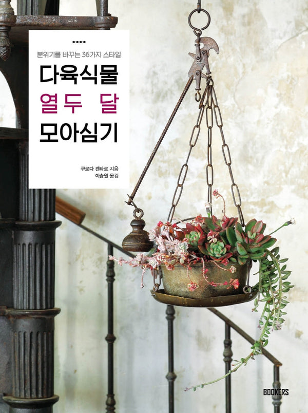 다육식물 열두 달 모아심기