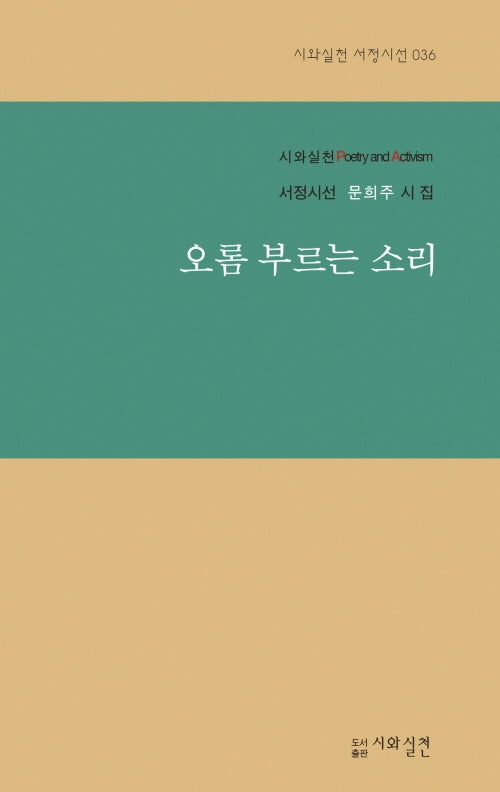 오롬 부르는 소리(시와실천 서정시선 36)
