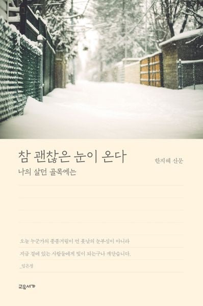참 괜찮은 눈이 온다(교유서가 산문 시리즈)
