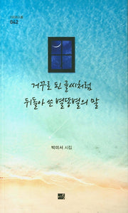 거꾸로 된 글씨처럼 뒤돌아 쓴 별똥별의말(이든시인선 42)