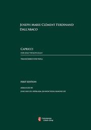 Capricci for Solo Violoncello Transcribed for Viola