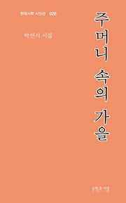 주머니 속의 가을(한국시학 시인선 26)