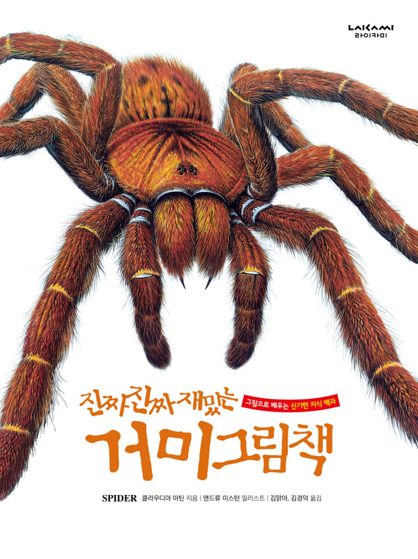 진짜 진짜 재밌는 거미 그림책(양장본 Hardcover)