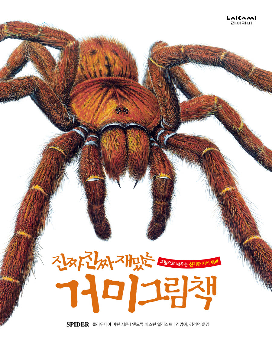 진짜 진짜 재밌는 거미 그림책(양장본 Hardcover)