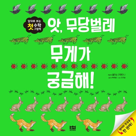 앗, 무당벌레 무게가 궁금해!(앞뒤로 보는 첫 수학 그림책)(양장본 HardCover)