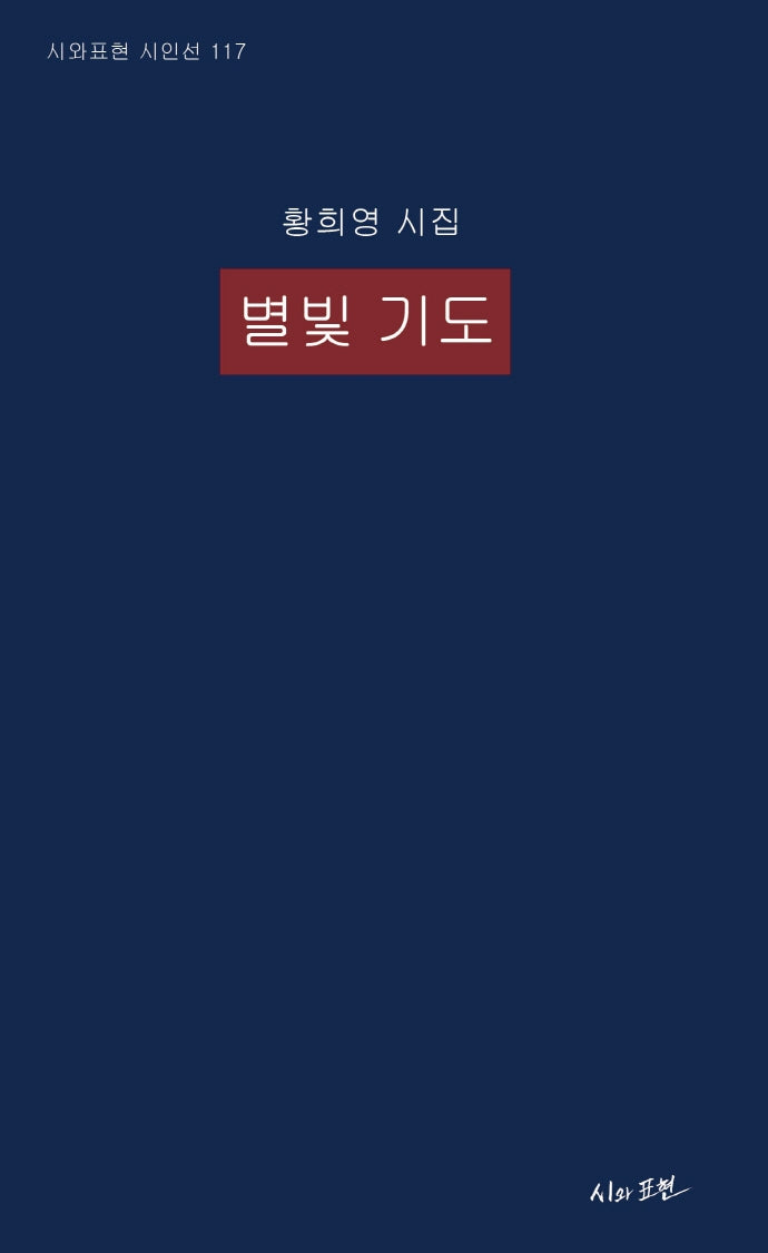 별빛 기도(시와표현 시인선 117)