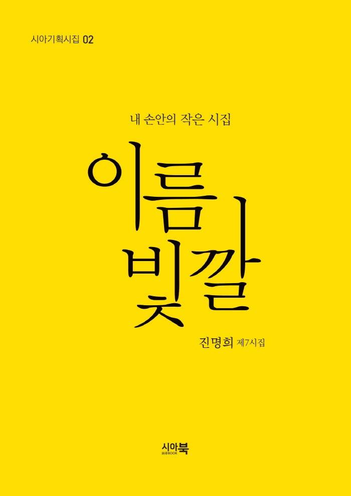 이름빛깔(시아기획시집 2)