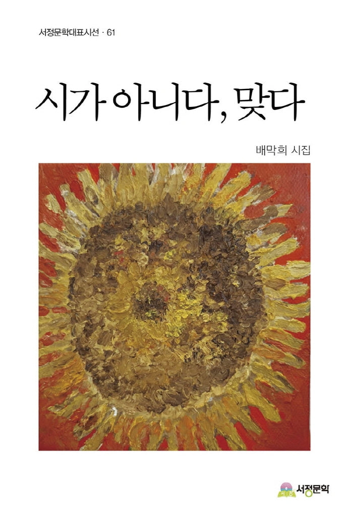 시가 아니다, 맞다(서정문학대표시선 61)(양장본 HardCover)