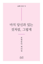 마치 당신과 있는 것처럼, 그렇게(소금북 시인선 15)